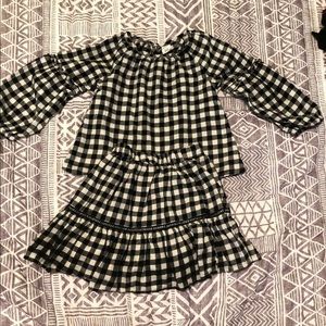 Toddler girls 2 piece matching gap outfit